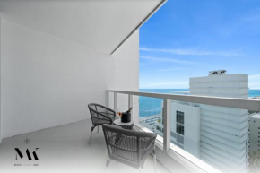 FontaineBleau Resort Balcony w Ocean + Bay View